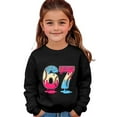 thumbnail image 1 of Tiijoy Toddler Girls Sweatshirt -Lined Comfy Crew Neck Shirt Pullover, Sizes 2-3T, 1 of 5