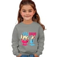 thumbnail image 1 of Tiijoy Toddler Girls Sweatshirt -Lined Comfy Crew Neck Shirt Pullover, Sizes 2-3T, 1 of 5