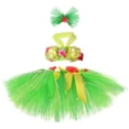 thumbnail image 1 of Tiijoy Toddler Girls Tropical Beach Party Tutu Skirt Halter Camisole Outfits, Sizes 3-4, 1 of 5