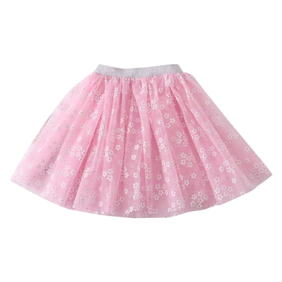 Tiijoy Toddler Girls' Tutu Skirt Kids Layered Princess A-Line Tulle Skirt, Sizes 3-4