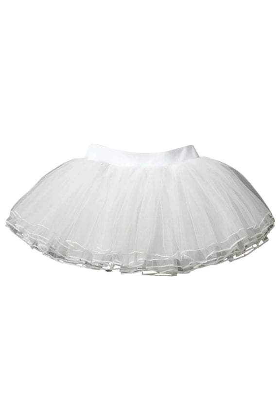 Toddler Girls Tutu Skirt Petticoat Puffy Princess Layered Tulle Skirt, Sizes 3-4