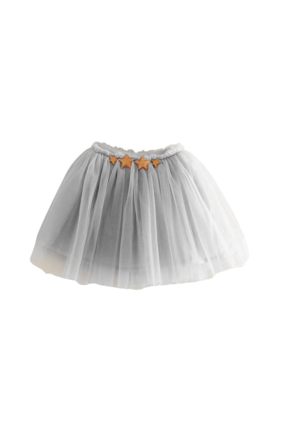 Tutu Skirt for Girls Star Layered Princess Party Ballet Dance Skirts, Sizes 2-3