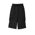 thumbnail image 1 of Tiijoy Tween Boys Cropped Cargo Pants Casual Elastic Waist Drawstring Capris, Sizes 11-12, 1 of 6