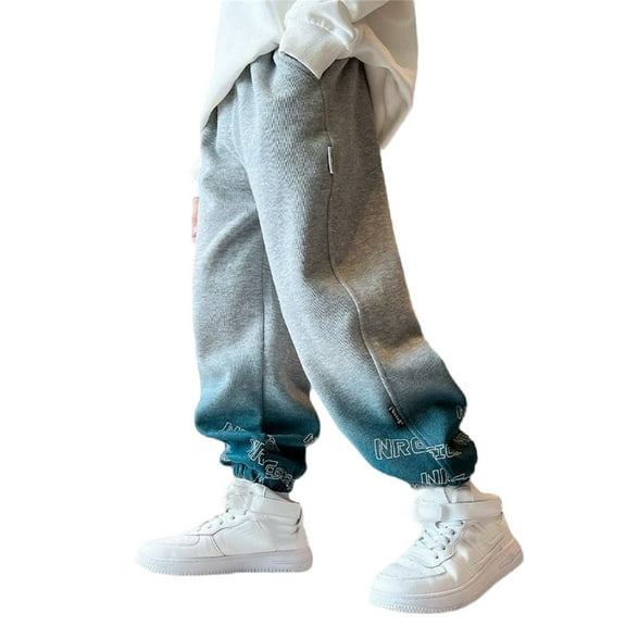 Tiijoy Tween Boys Sweatpants Gradient Loose Fit Casual Jogger Pants Trousers, Sizes 2-12