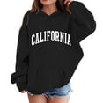 thumbnail image 1 of Tiijoy Tween Girls Casual Sports Hoodie California Print Pullover Hooded Sweatshirt, Sizes 12-13, 1 of 3