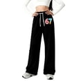 thumbnail image 1 of Tiijoy Tween Girls Casual Sweatpants Comfortable Straight Leg Jogger Pants, Sizes 4-16, 1 of 3
