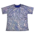 thumbnail image 1 of Tiijoy Unisex Metallic Dance T-Shirt Boys Girls Short Sleeve Crew Neck T Shirt, Sizes 3-18, 1 of 3