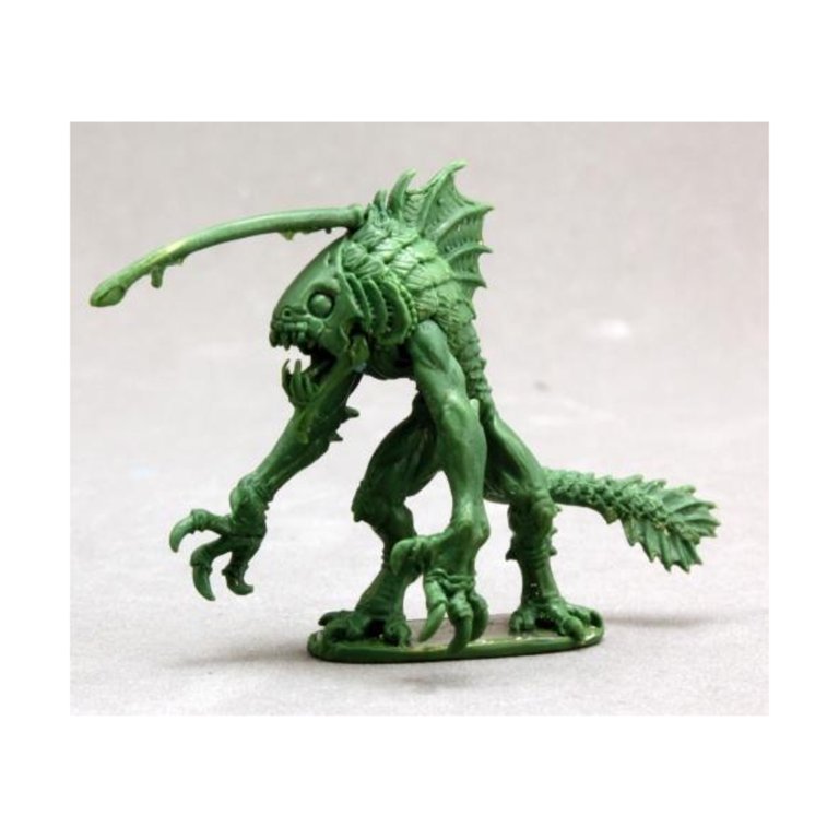 1 x GOBLIN ARMORED BOSS - BONES 4 REAPER figurine miniature rpg jdr chef 77678