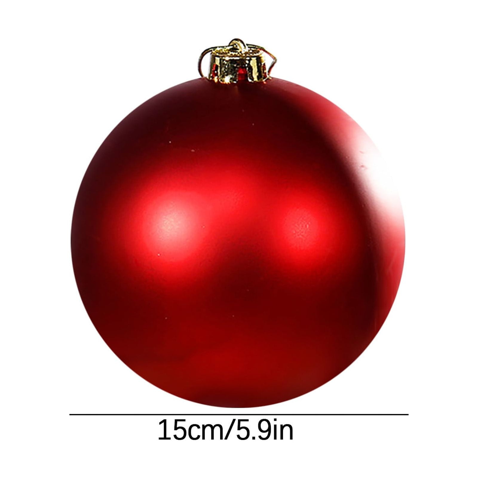 Tiitstoy 5.9" Christmas Porch Ornaments, Christmas Decorations, Plastic