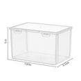 thumbnail image 1 of Tiitstoy Airtight Bread Storage Containers Bread Box Plastic Reusable Loaf Cake Clear Bread Dispenser Fresh Bread Organizer Bin, 1 of 8
