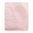 thumbnail image 1 of Tiitstoy Area Rugs Modern Home Decorate Soft Fluffy Carpets for Living Room Bedroom Kids Room Fuzzy Plush Non-Slip Floor Area Rug Fluffy Indoor Carpet 23.6x47.2'' Pink, 1 of 5