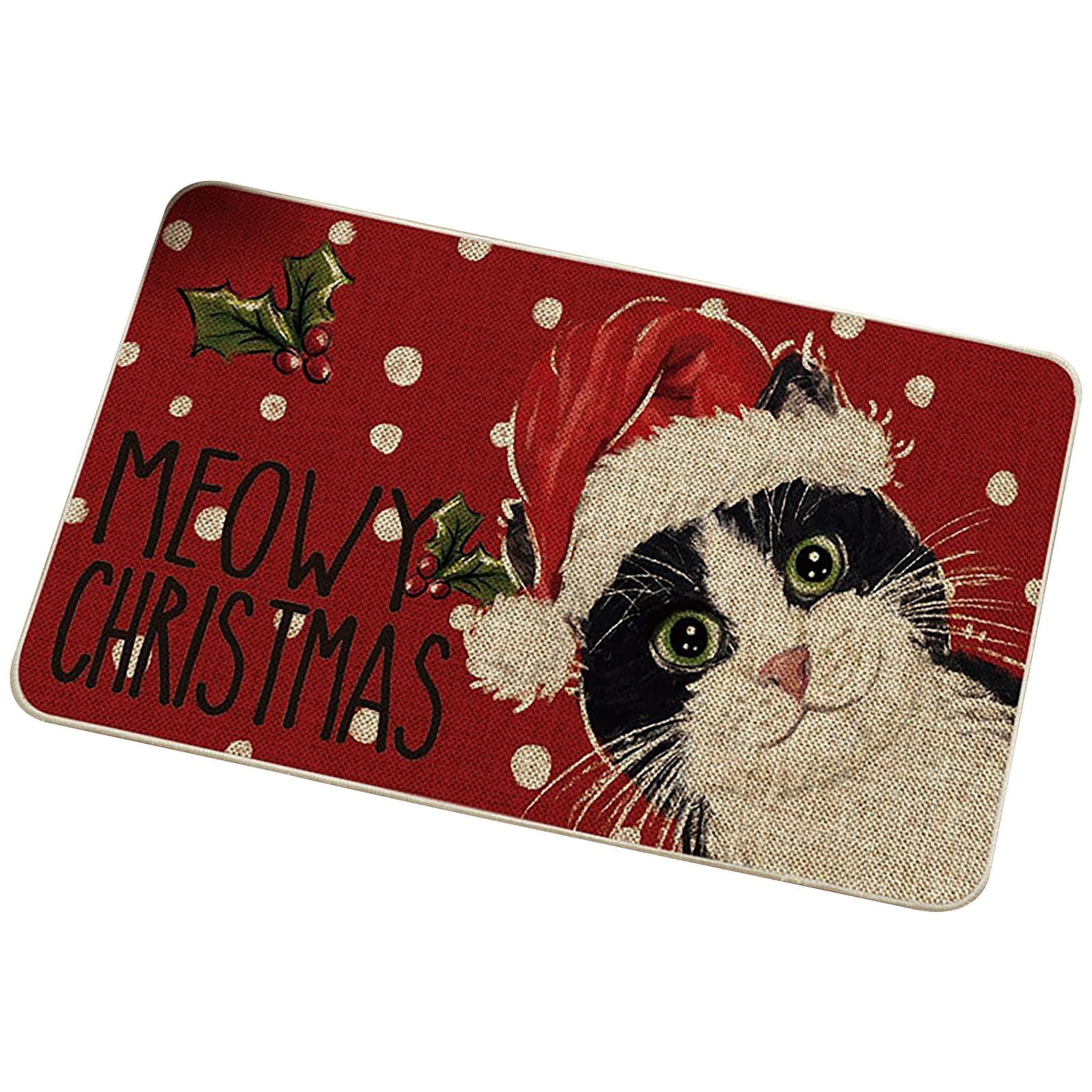 Tiitstoy Christmas Door Mat, Christmas Mats for Front Door