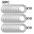 thumbnail image 1 of Tiitstoy Disposable Gas Burner Liners, Aluminum Foil Burner Covers For Gas Stove, Gas Range Top Protectors, Stove Top Covers For Gas Burners, 1 of 5
