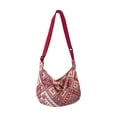 thumbnail image 1 of Tiitstoy Fashion Casual Women's Shoulder Bag, Polyester Messenger Handbag, Adjustable Strap Purse for Casual Commuting Travel Red, 1 of 6