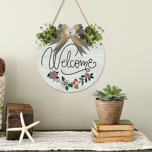 Tiitstoy Ideas Modern 3D Welcome Home Hanger Wood Sign 11.8inch Funny Words Welcome Home Door Hanger Farmhouse Welcome Sign Home Outdoor Decor Large Pictures for Living Room Wall