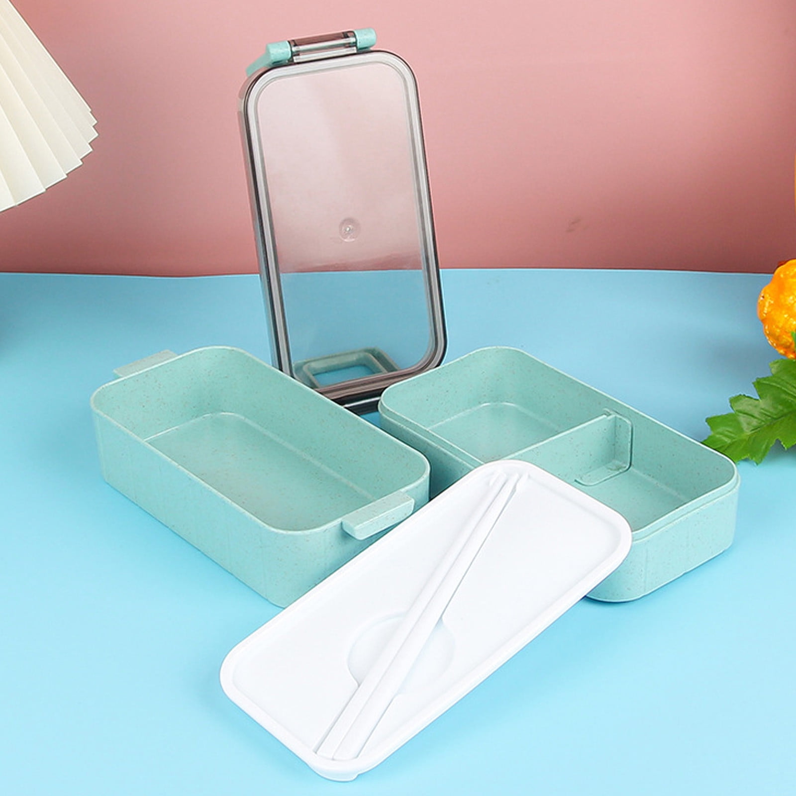 Tiitstoy Lunch Bento Box For Adult, Stackable Bento Lunch Containers