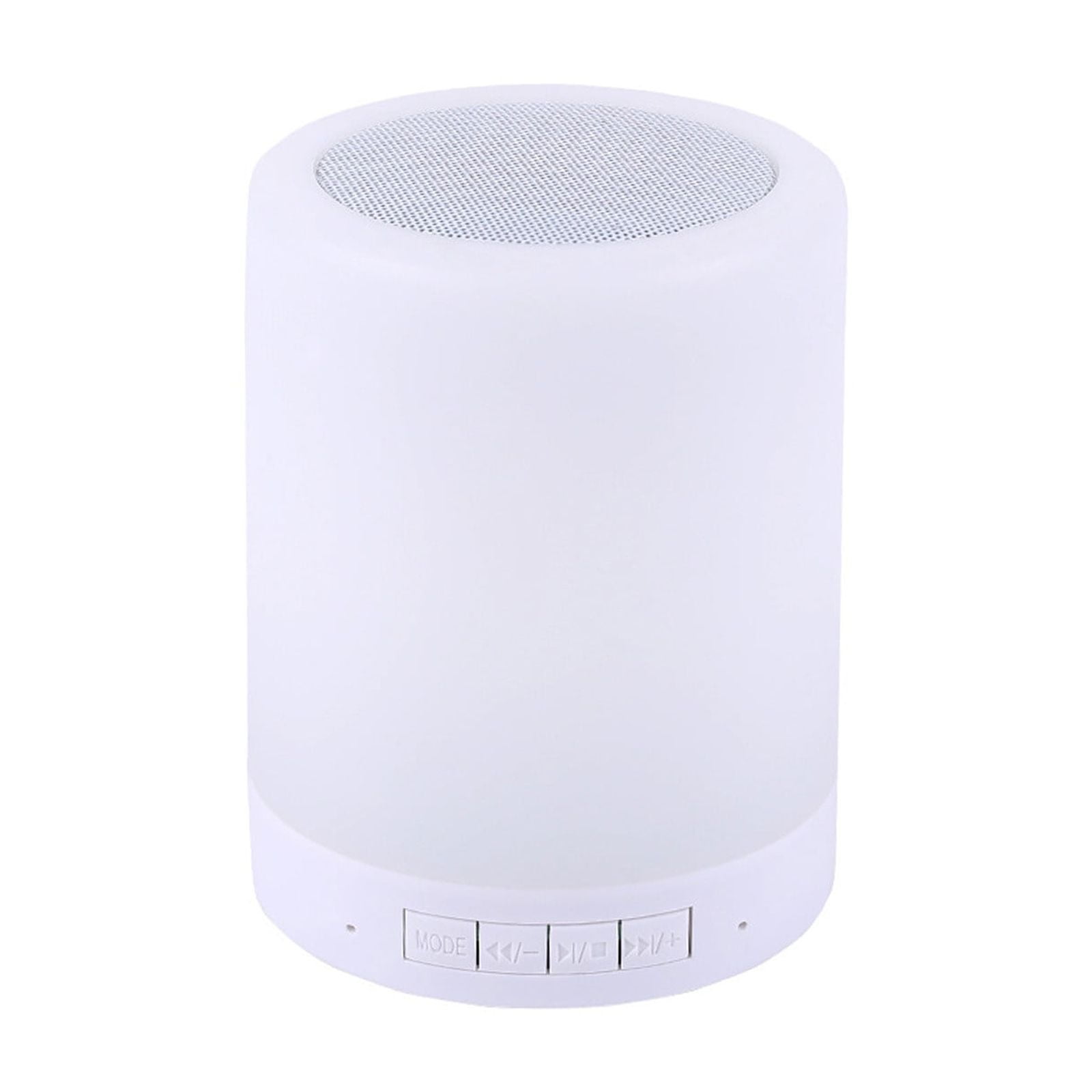 Tiitstoy Multifunctional Night Light Bluetooth Speaker Touchs Color Changing Colorful Pat Light Wireless Speaker Heavy Bass and Shocking Plug-In Card Portable Speakerelectronic Bace to School