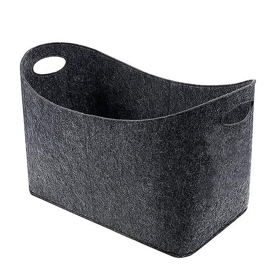 Tiitstoy Outdoor Large Storage Box Waterproof, Firewood Bag Heavy Waterproof Waxed Firewood Storage Bag Home Storage Bag 21X12X16Inch