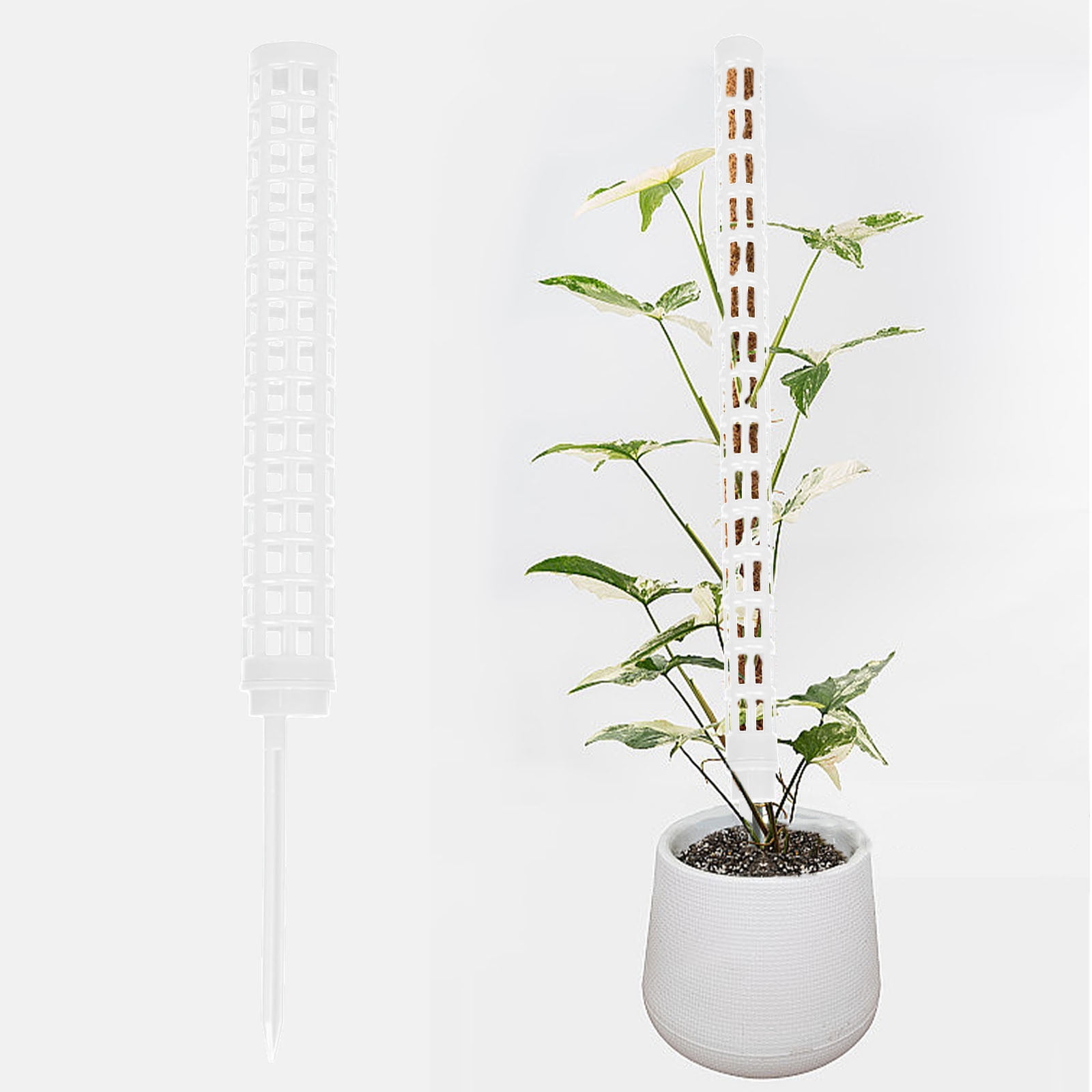 2 Pack 25 Inch Bendable Moss Pole for Indoor Plant Support