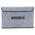 thumbnail image 1 of Tiitstoy Small Fabric Collapsible Storage Bin 9.8X6.3X7.4 Inch, Foldable Storage Box Cube with Lids and Handle Organizer Container for Home Bedroom Closet Clothes, 1 of 6