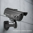 thumbnail image 1 of Tiitstoy Solar Powered Fake Security Camera, Easy to Install, Waterproof Indoor Outdoor with Realistic Simulated Leds Flashing Lights and Warning Sticker, 1 of 6
