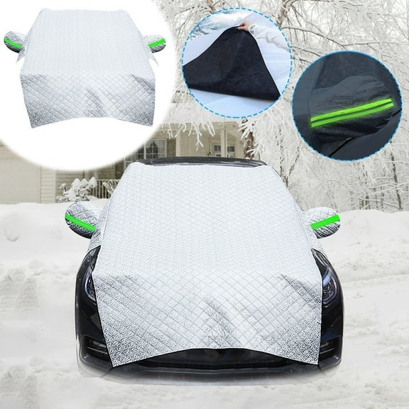 Tiitstoy Vehicle Mounted Winter Snow Proof Car Cover Snow Proof Car Clothes Windshield Cover Snow Proof Cover