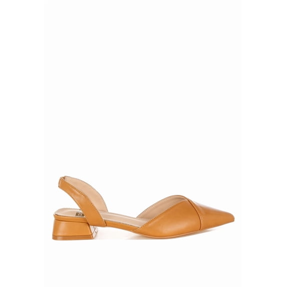 Tijay Soft Real Leather Slingback Sandals
