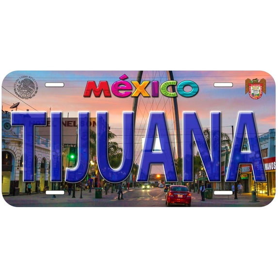 Tijuana Mexico Novelty Car Auto License Plate
