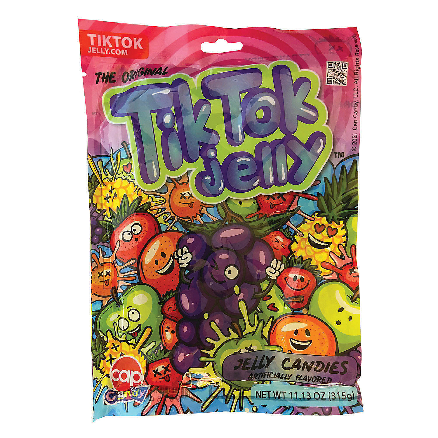 Tik Tok Jelly™ Fruit Candy, Birthday, Candy, 1 Piece