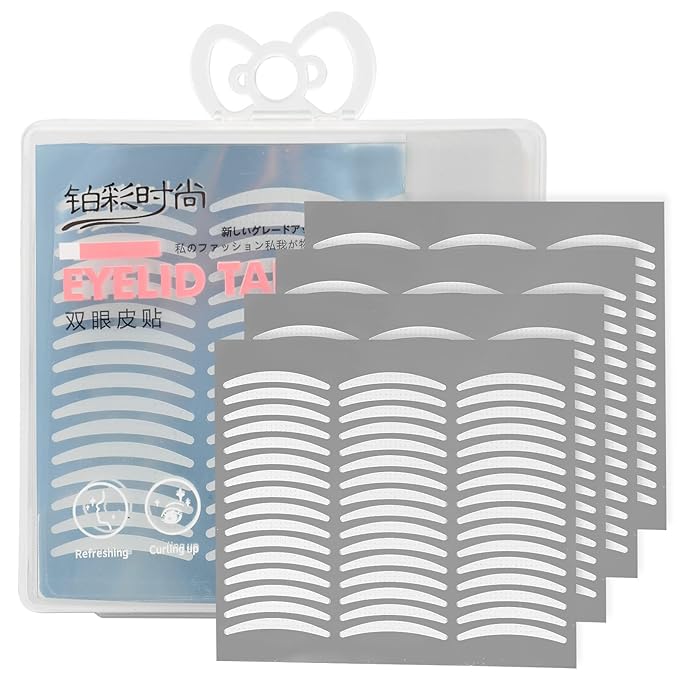 TikTok 120Pairs Natural Invisible Slim Double Eyelid Tapes Lift Strips Stickers, Onesided