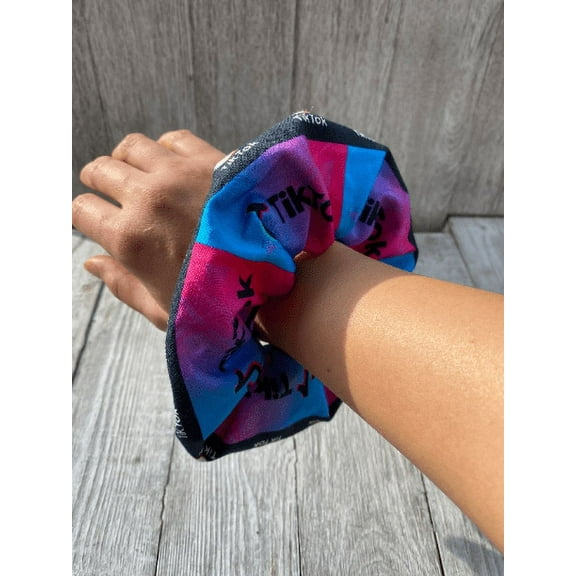 TikTok Oversized Scrunchie Tik Tok hair tie Tik Tok Gift