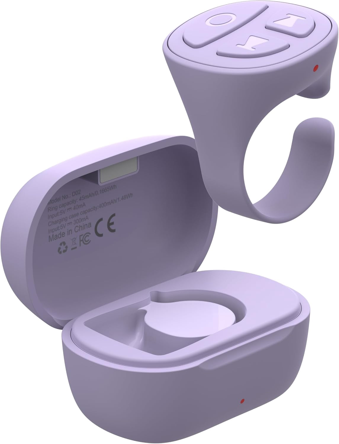 TikTok Scrolling Ring Bluetooth Camera Remote Control Page Turner for ...