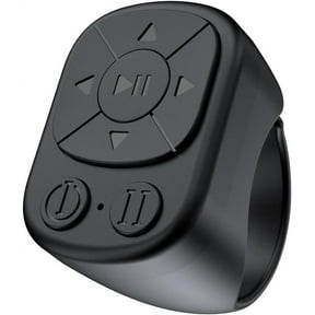 TikTok Scrolling Ring - Remote Control for TikTok, Bluetooth Page Turner Ring Scroller for iPhone iPad, Camera Shutter Short Video and Music Remote Controller, iOS Android Phone Compatible