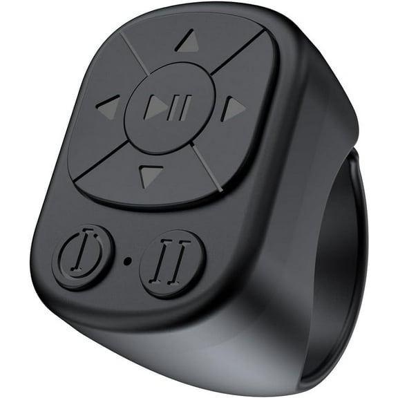 TikTok Scrolling Ring - Remote Control for TikTok, Bluetooth Page Turner Ring Scroller for iPhone iPad, Camera Shutter Short Video and Music Remote Controller, iOS Android Phone Compatible