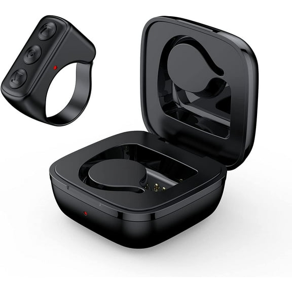 TikTok Scrolling Ring TIK Tok Bluetooth Ring Remote Page Turner clicker for iPhone iPad Camera Wireless Remote Shutter Selfie Button
