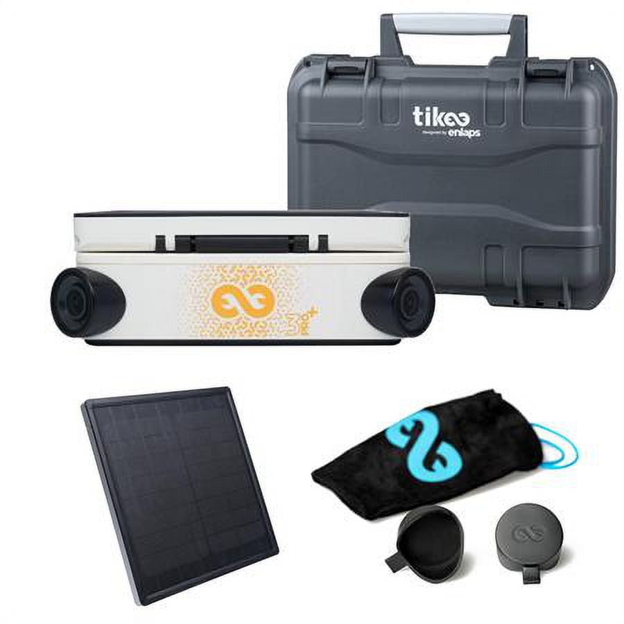 Tikee 3 PRO+ 16MP Timelapse 6K Video Camera Pack with External Solar