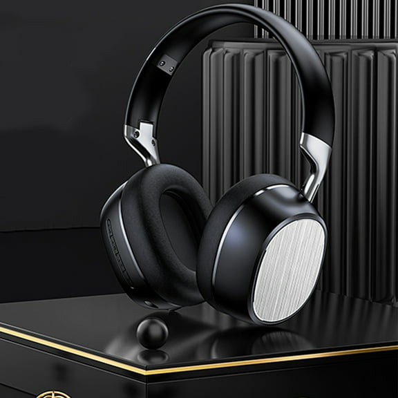 Tikeitoo Bluetooth Headphones Over The Ear Lightweight Folding Deep Bass for Cell Phones Laptop Computer