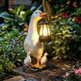 thumbnail image 1 of Tikeitoo Goose Family Garden Statues,Outdoor Solar Goose Statue with Lantern Decoration Waterproof Figurine Lights for Outside Patio Yard Decor Lawn Ornaments Birthday Gifts for Grandma Mom Women, 1 of 8