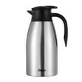 Tiken 68 Oz Thermal Coffee Carafe, Stainless Steel Insulated Vacuum
