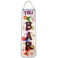 thumbnail image 1 of Tiki Bar Cocktail Drinks Wood Wall Painted Plaque 19 Inch, 1 of 1