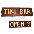 thumbnail image 1 of Tiki Bar, Open Sign 24" - Tiki Bar Decor Accents | #bds12037, 1 of 1