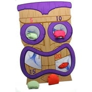 Tiki Bean Bag Toss Game - Party Favors - 7 Pieces
