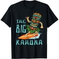 thumbnail image 1 of Tiki Big Kahuna Surfer Tropical Hawaiian T-Shirt, 1 of 6