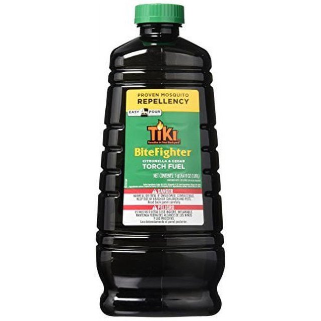 Tiki Brand BiteFighter Mosquito Repellent Torch Fuel, 64 Ounces