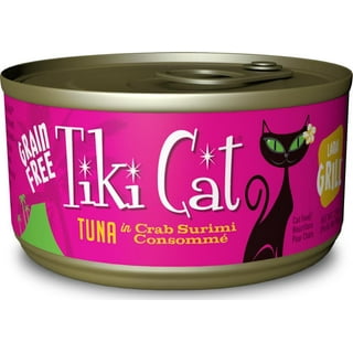 Tiki Cat Lanai Luau Grain Free Tuna In Crab Surimi Consomme Canned Cat Food Tiki Cat Lanai Luau Grain Free Tuna In Crab Surimi Consomme Canned Cat Food