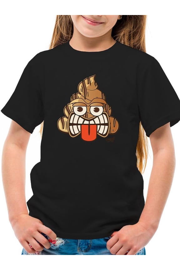 Tiki-Face Funny Tribal Design T-shirt