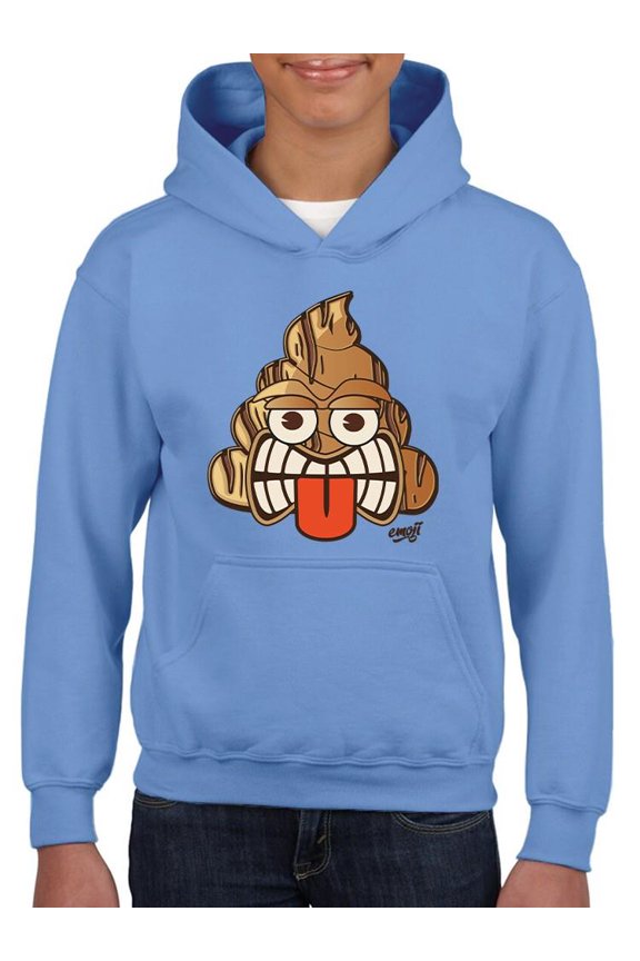 Tiki-Face Funny Tribal Design Youth's Hoodie
