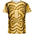 thumbnail image 1 of Tiki God Gold Face Luau All Over Mens T Shirt Multi X-LG, 1 of 2
