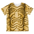thumbnail image 1 of Tiki God Gold Face Luau All Over Toddler T Shirt Multi 6T, 1 of 2