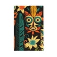 thumbnail image 1 of Tiki Hawaiian Retro Light Switch Cover Decorator No Device Blank Wall Plate 1-Gang Receptacle Outlet Decor, 1 of 7